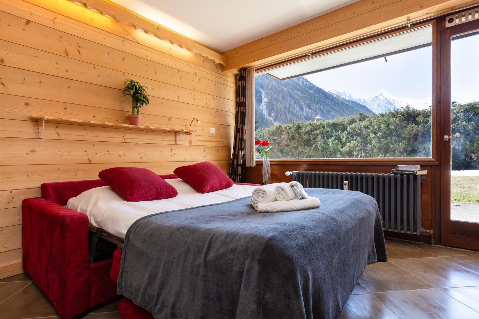 Residence Grands Montets 133 Ski In-Ski Out - Happy Rentals Chamonix Oda fotoğraf